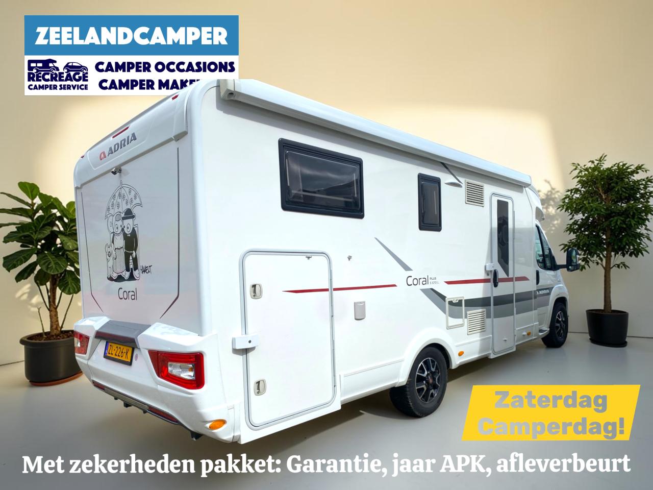 🚐 Fiat | Adria Coral S 670 SL | Half-integraal camper | 6 traps automaat!