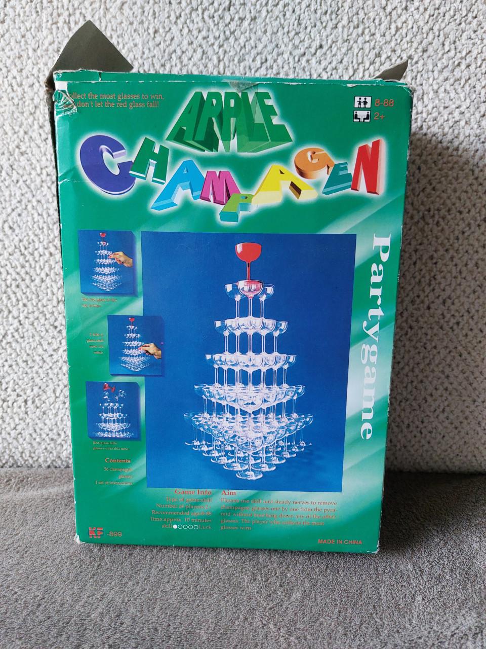 Champagneglazen spel