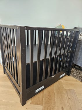 Zwart/Bruine box
