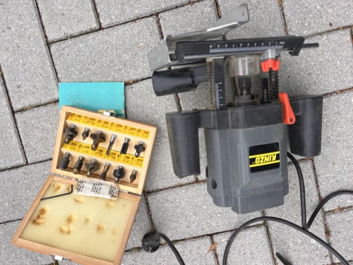 Bovenfrees machine