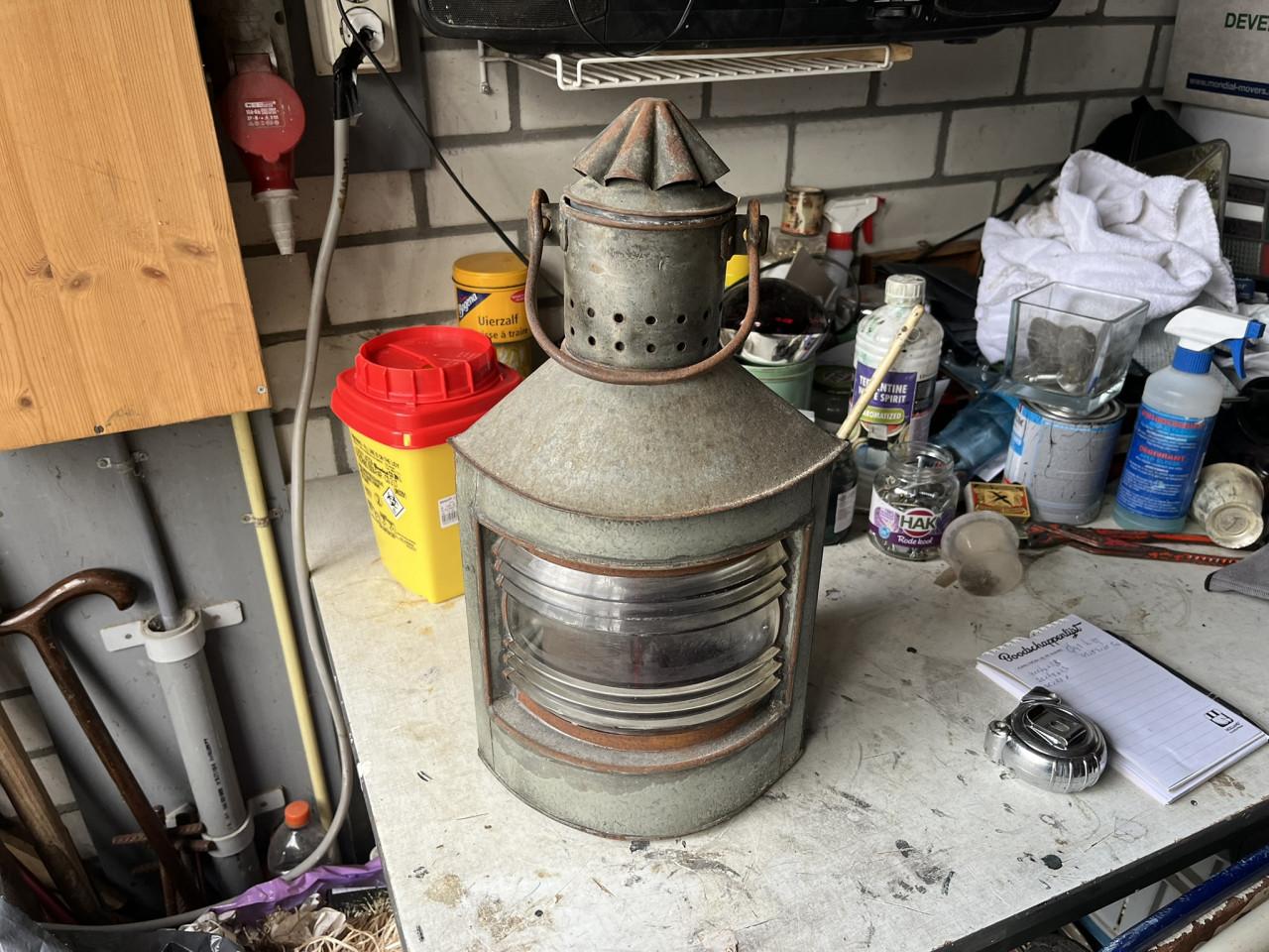 Scheepslampen, metaal