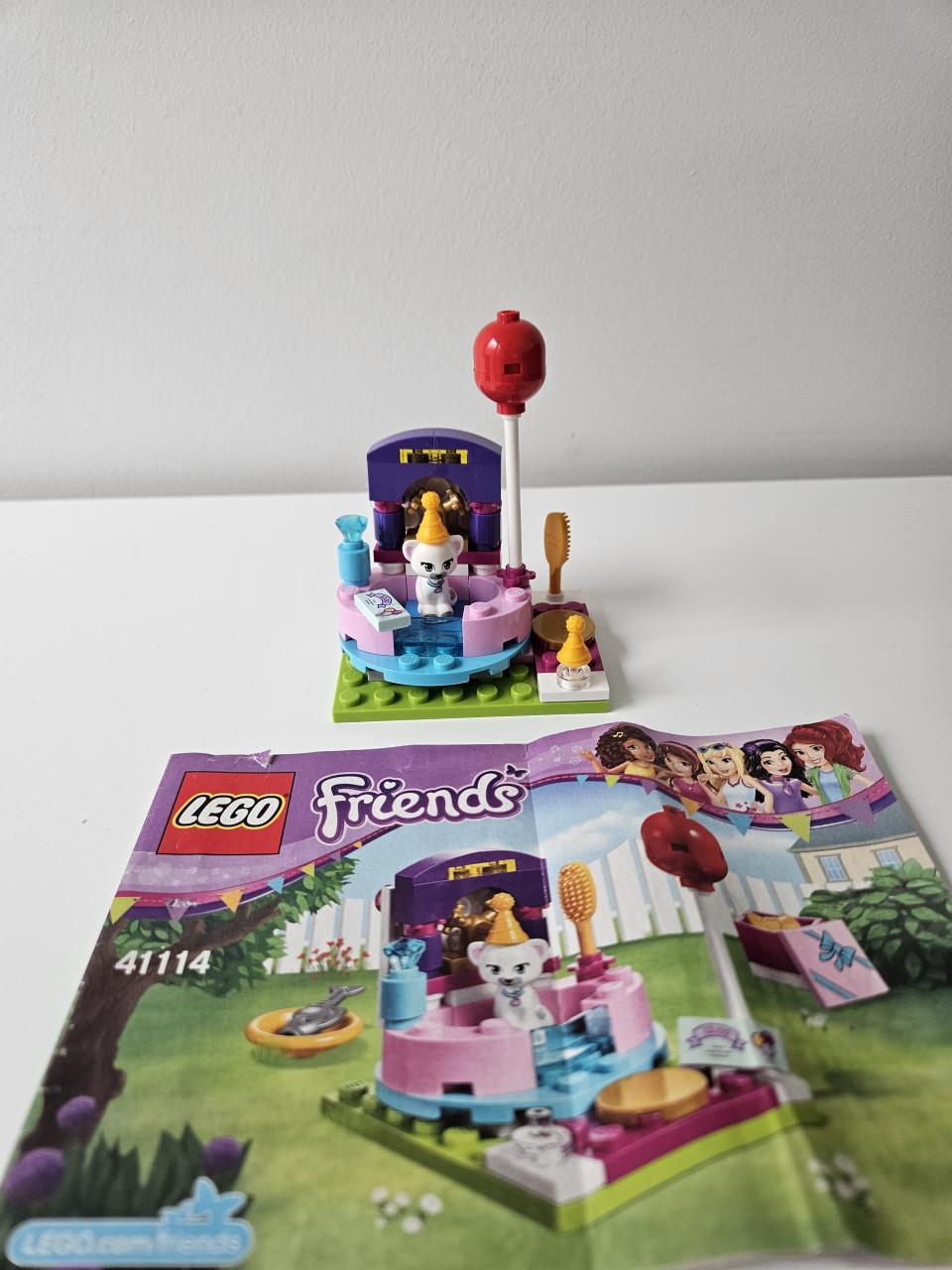 Lego 41148 (Frozen Paleis) + 41114 + Lego Dots armband + 3 Friends harten