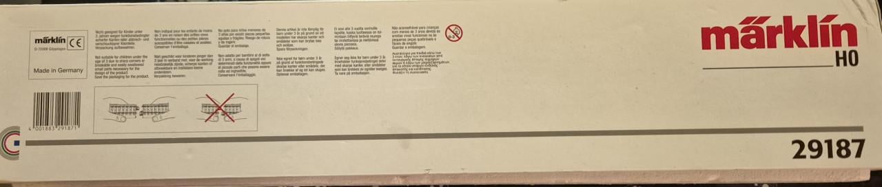 Märklin 29187 Starterset - Compleet!
