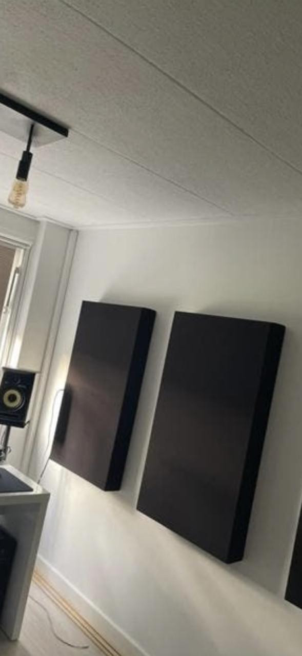 6 Akoestische Panelen - geluidsbeheersing voor Studio/HT