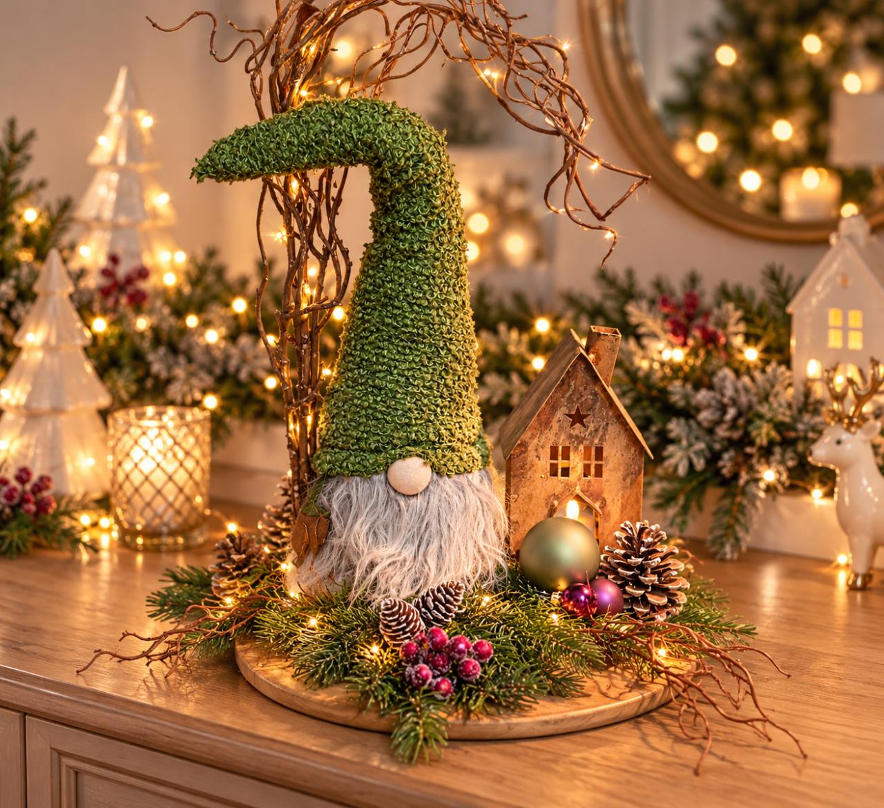 Diverse kerststukjes