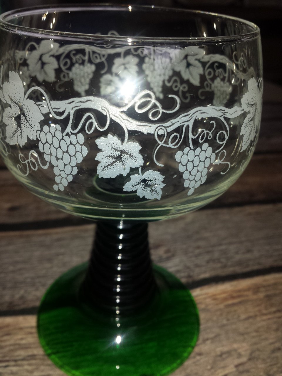 Kristal/glazen/antieke bonnieres/fruitschalen/wijnglazen bloemmotief