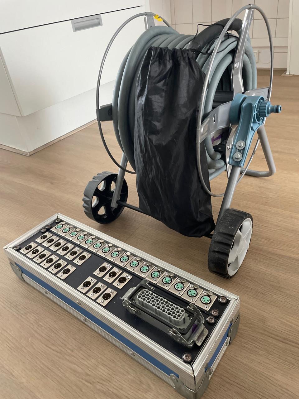 Analoge multikabel & Stageblok (20 m) 15 in en 3 uit