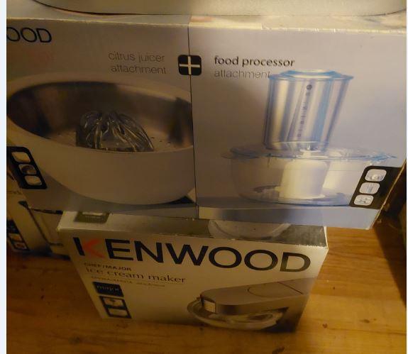 Kenwood keukenmachine + toebehoren