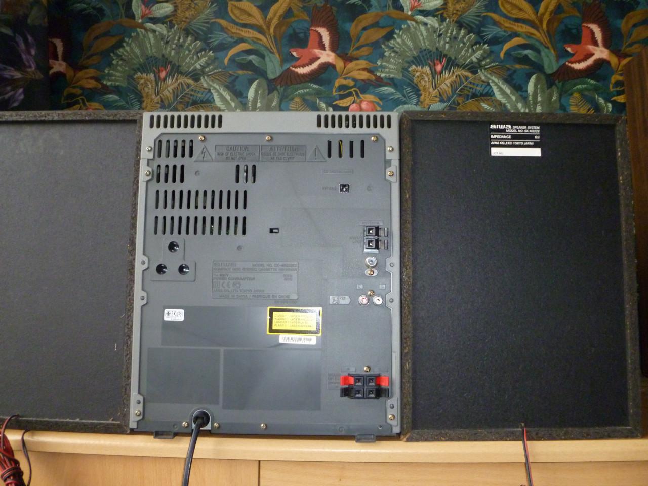 Aiwa stereo,set met een 3cd wisselaar