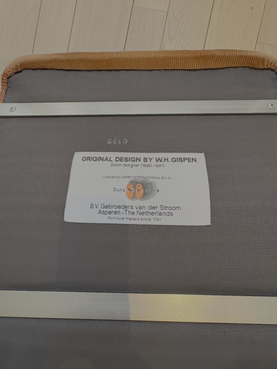 Gispen 413 RH Stoelen/ Eetkamerstoelen / Bureaustoelen - 4 Stuks