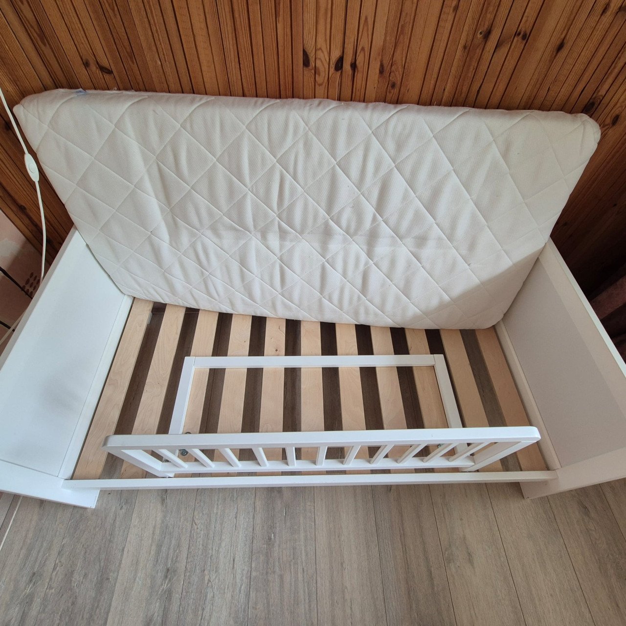 Evolutif Aurore meegroeibed matras + Aerosleep matrasbeschermer.