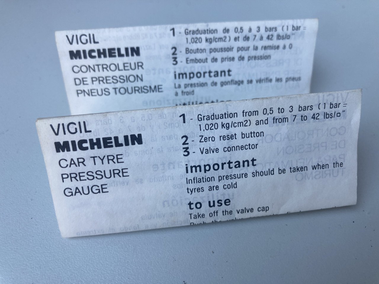 MICHELIN VIGIL bandenspanninsmeter