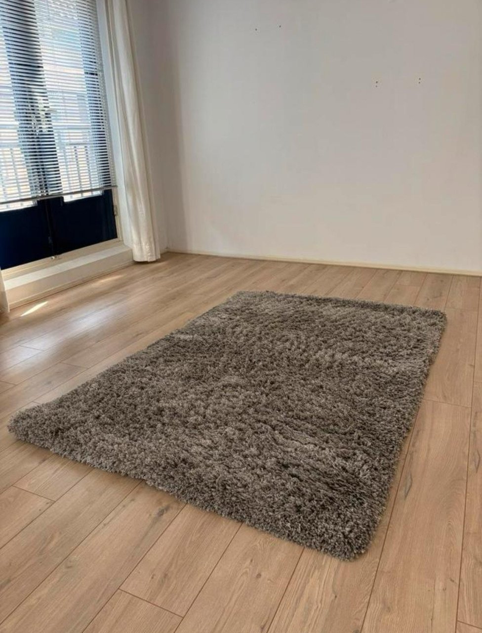 Grijs IKEA GÅSER hoogpolig tapijt – 170x240 cm  Als nieuw