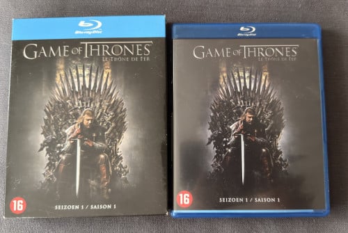 Blu-Ray Game of Thrones seizoen 1,2,4 en 5