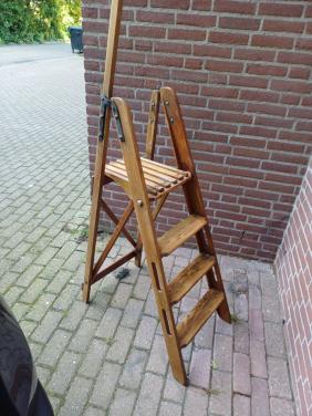 Vintage houten trap