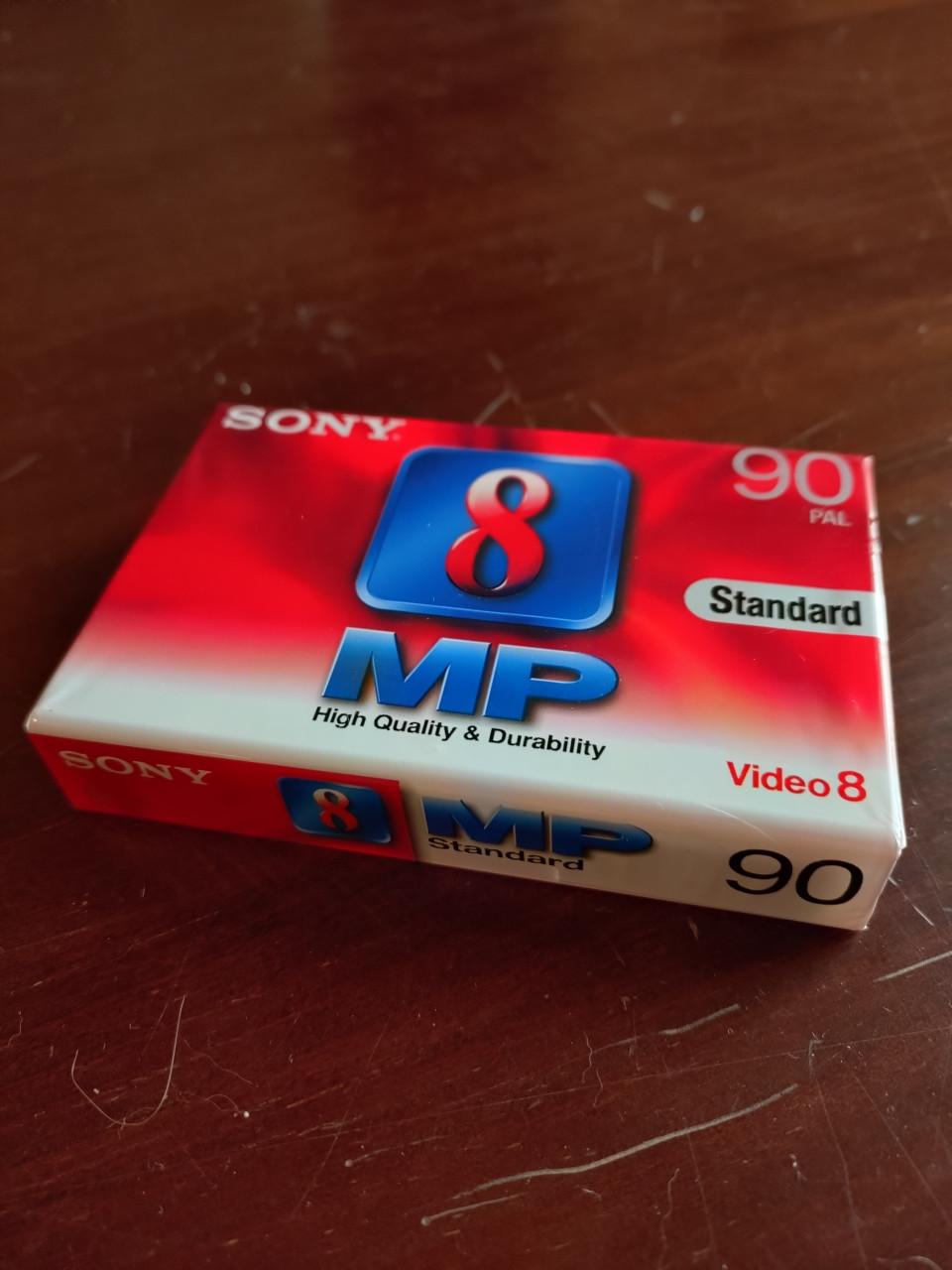 Sony Video8 Cassette (nog FACTORY SEALED) Ongeopend