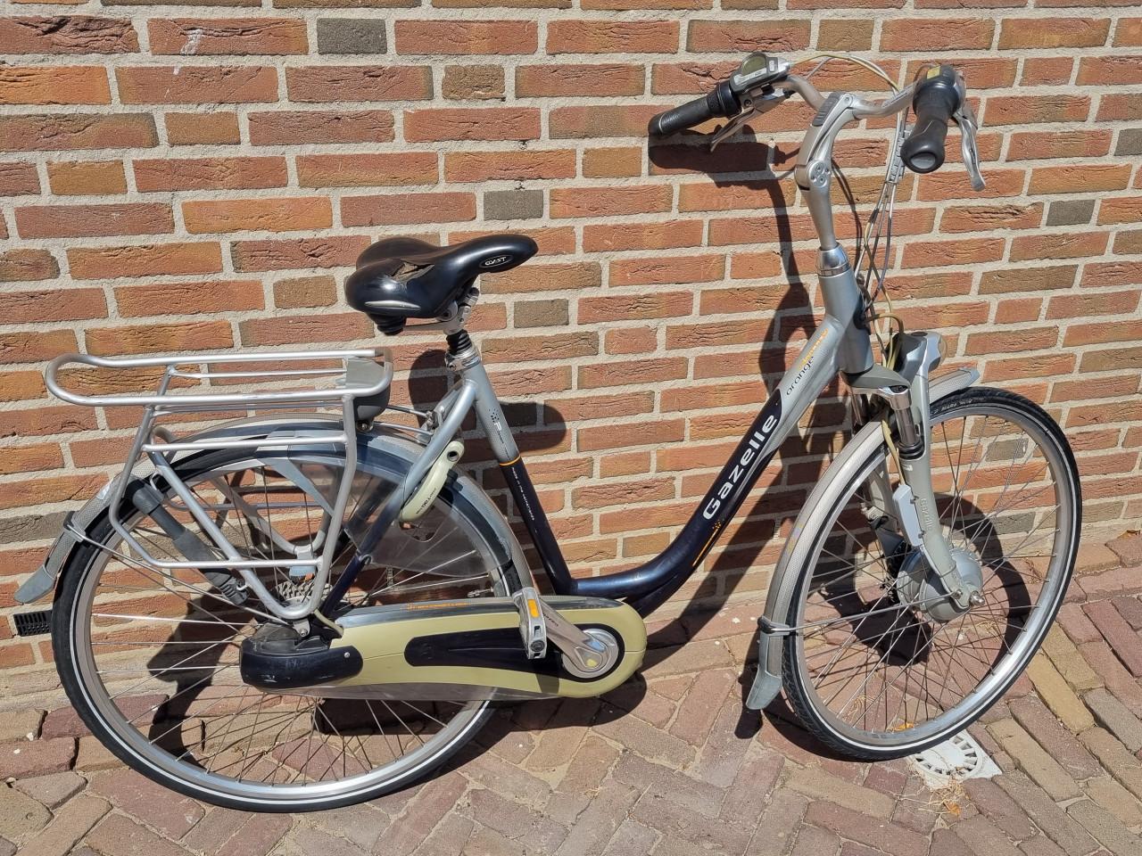 Voorwielmotor Gazelle Innergy met goede Schwalbe band