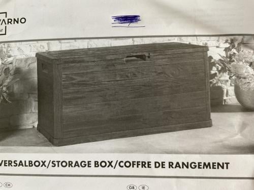 Camping/tuin opbergbox bijv. kussens