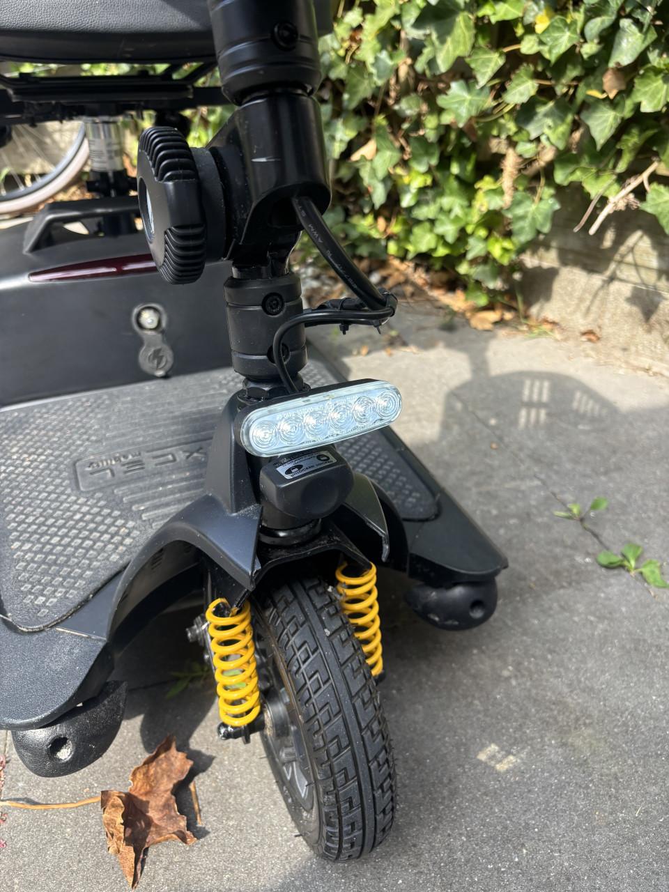 Excel Xena 4 Scootmobiel  opvouwbaar in 4 delen voor in de auto
