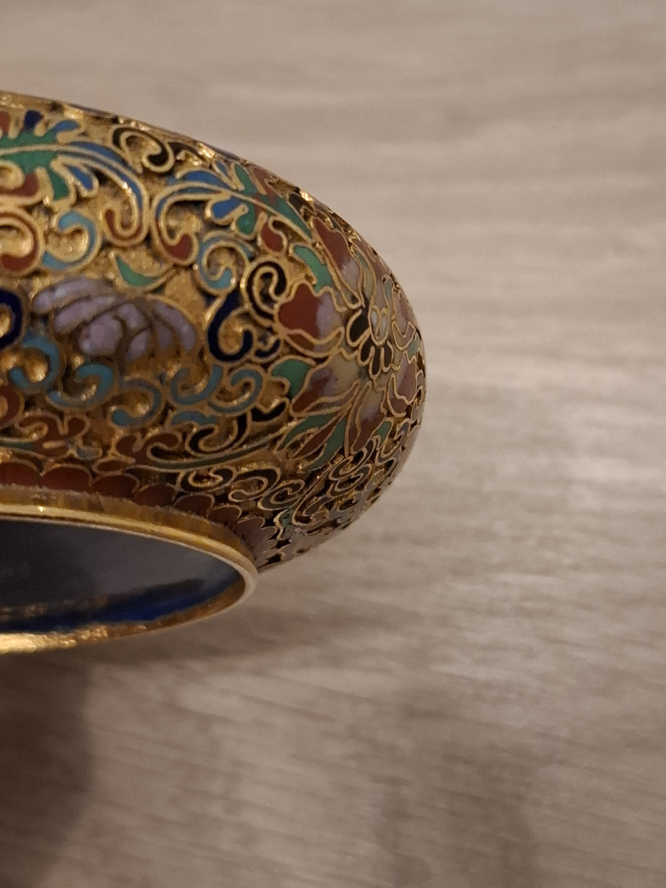 Cloisonne asbak