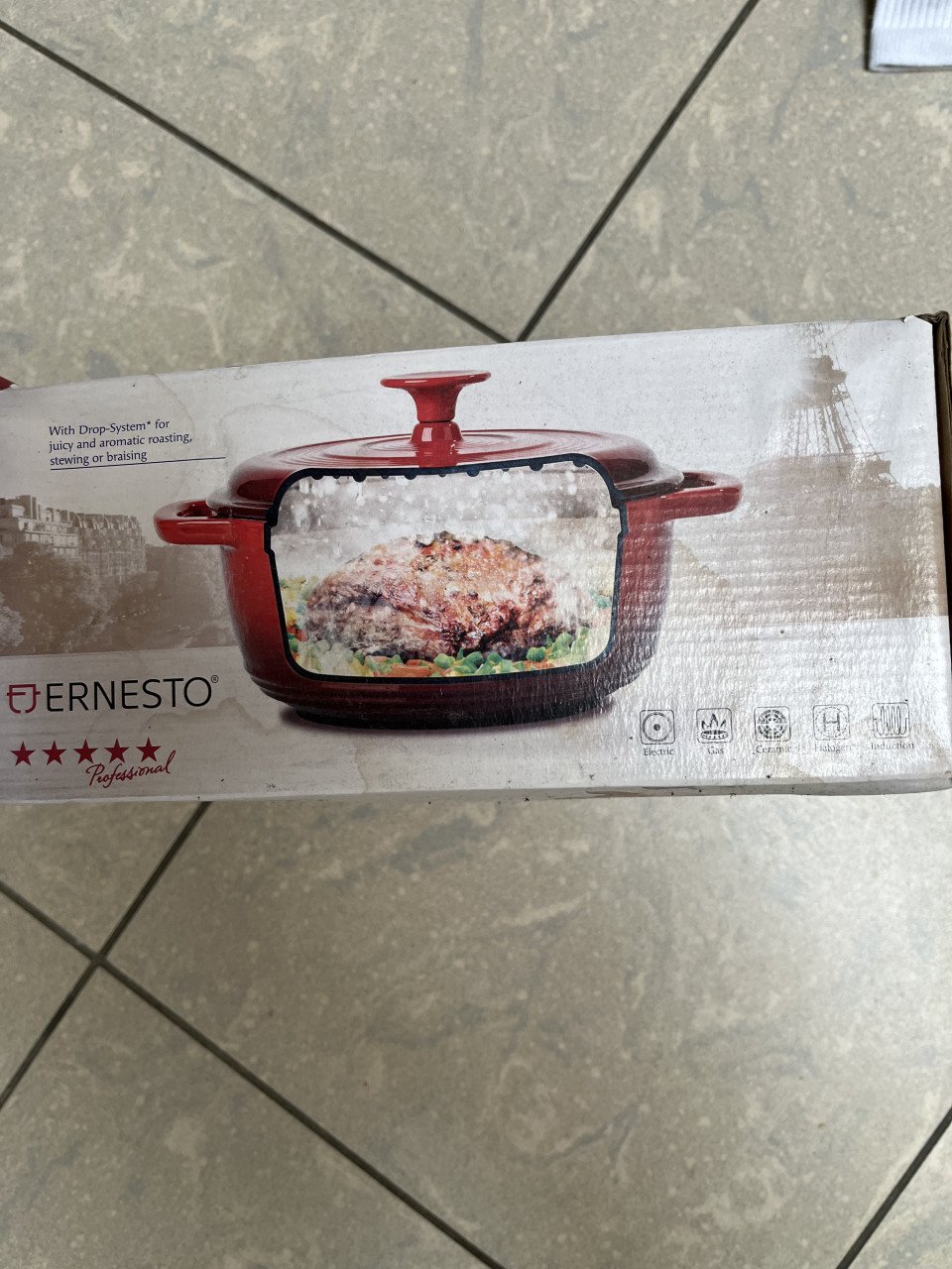 Gietijzer pan van Ernesto
