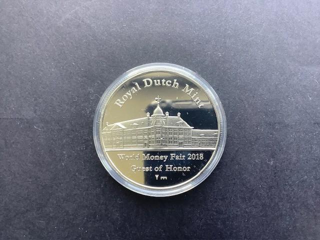 Penning Nederland World Money Fair 2018 BU.