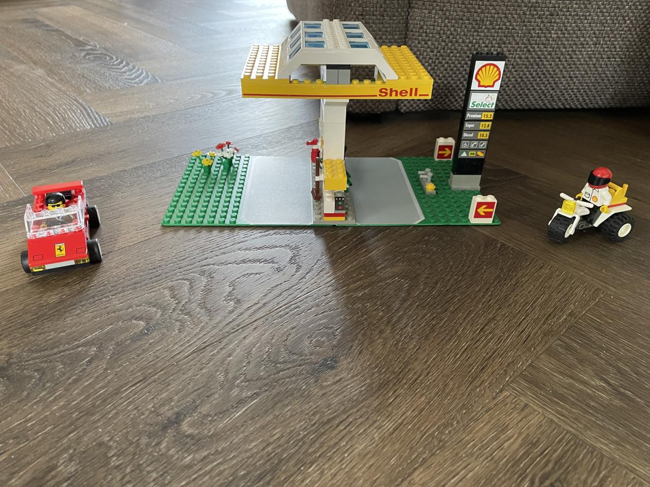 System lego: Shell benzinepompen 1256