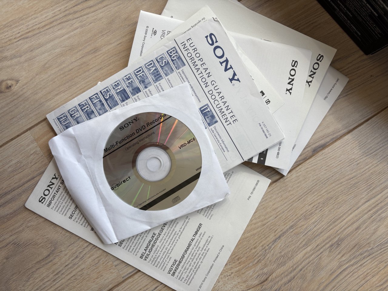 Sony dvdirect