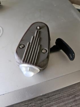 Vintage Philips WW 2 knijpkat lamp - Made in Holland