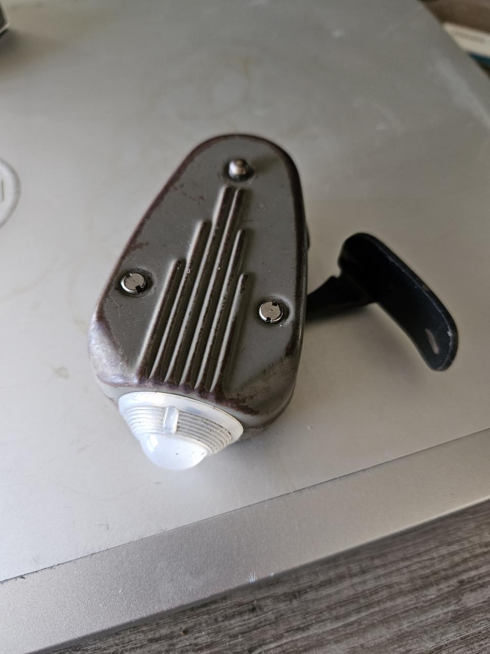 Vintage Philips WW 2 knijpkat lamp - Made in Holland