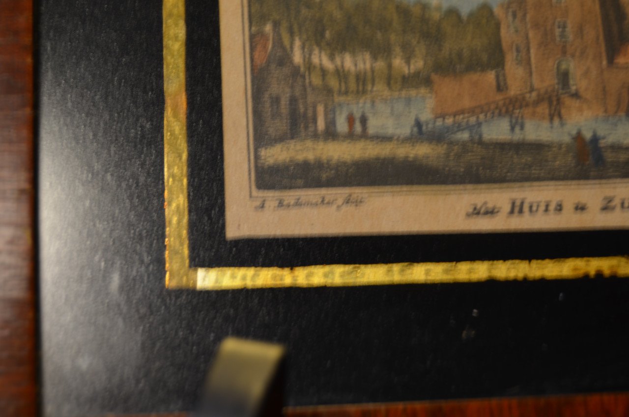 2 Kleine gravures van dezelfde maker: A Rademaker