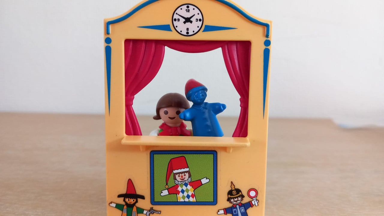 Playmobil poppenkast setnr 4664