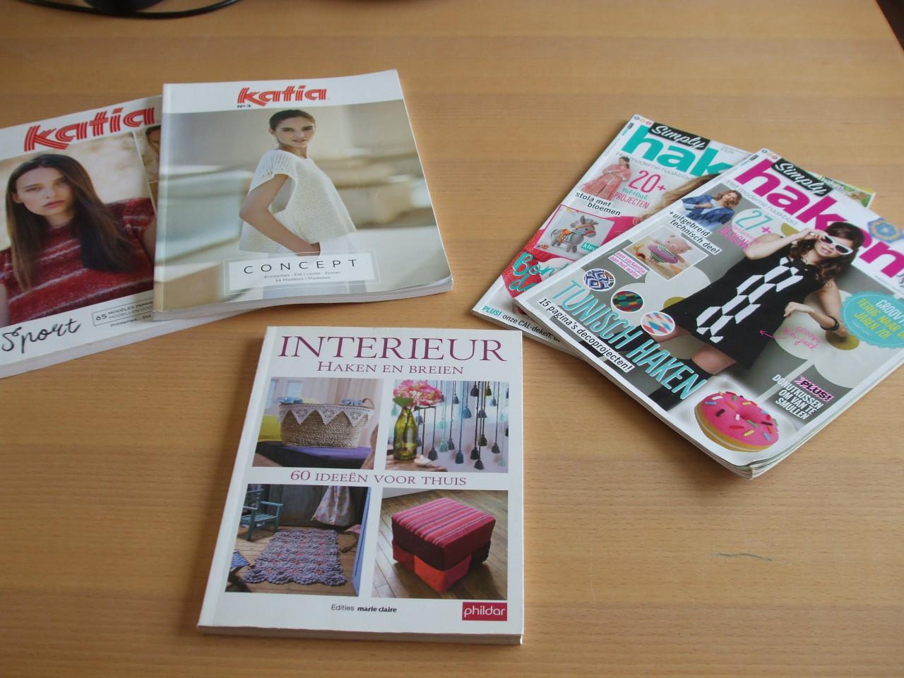 Te koop nieuwe handwerkboeken.