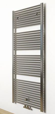 Wiesbaden Elara radiator, chroom, 181x60 cm
