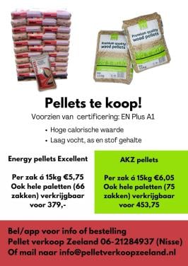 Pellets te koop