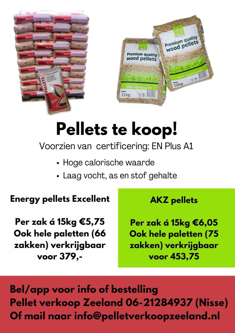 Pellets te koop