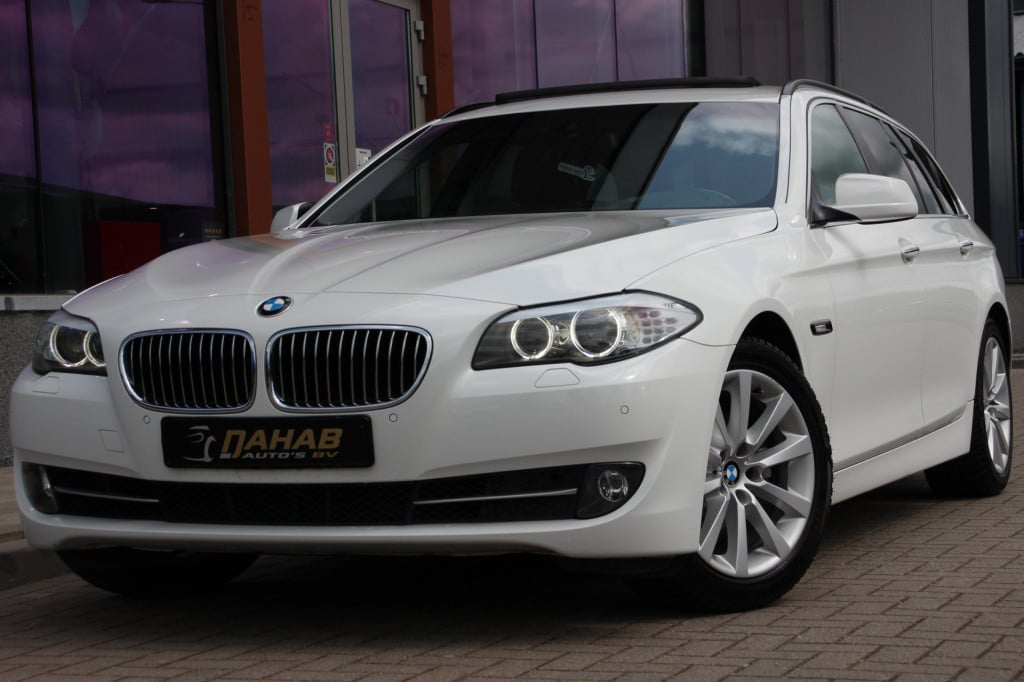 BMW 5 Serie touring 523i high executive | leder | memory | pano | dealer on