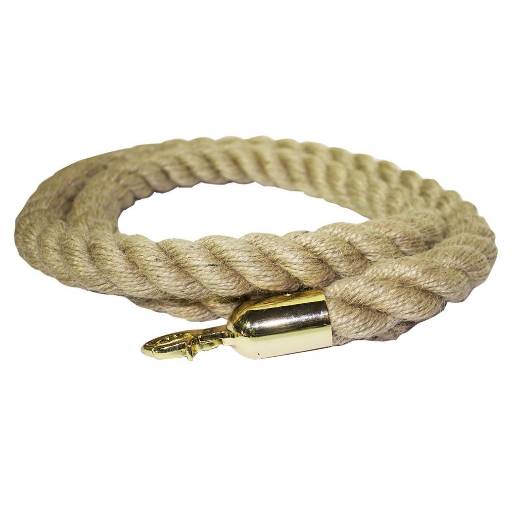 Afzetpalen met koord of trekband