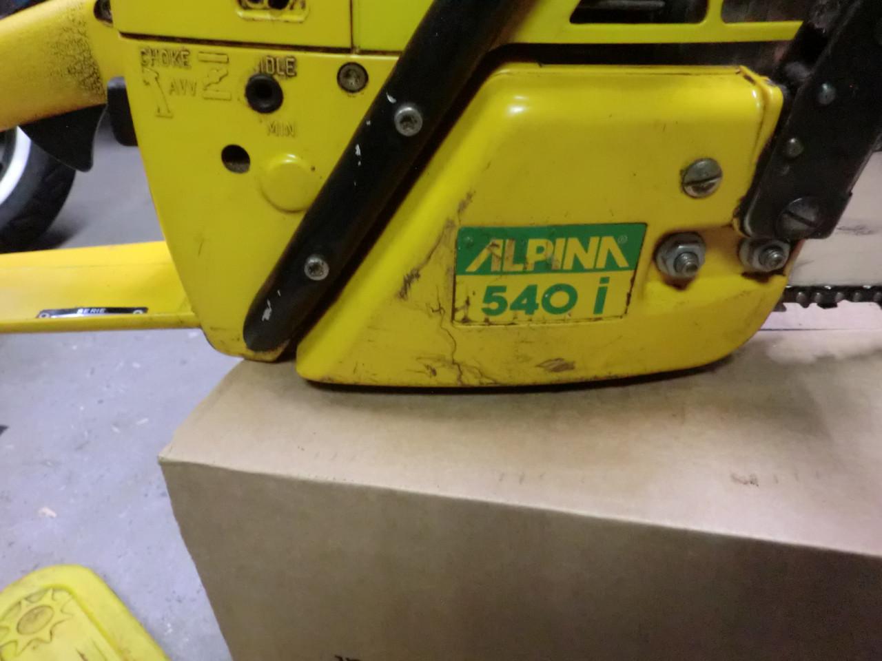 Alpina 540i kettingzaag met 45cm blad