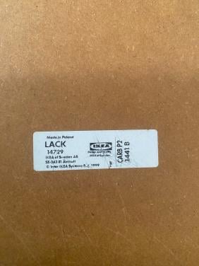 2 IKEA tafeltjes gratis ophalen