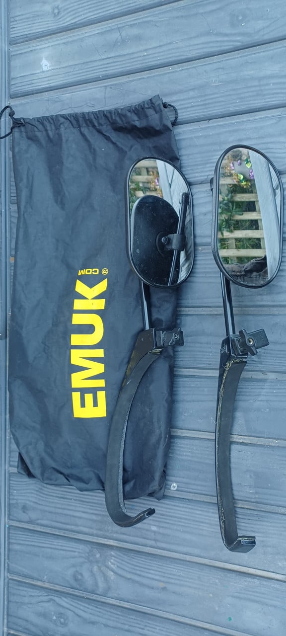 EMUK caravanspiegels voor VW Tiguan  ( van 2011 tot 2015 )