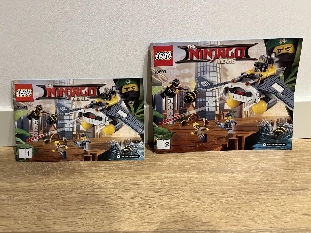 Lego Ninjago manta rog bommenwerper