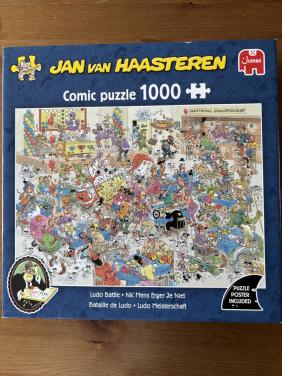 Jan van Haasteren NK Mens Erger Je Niet 1000 stukjes
