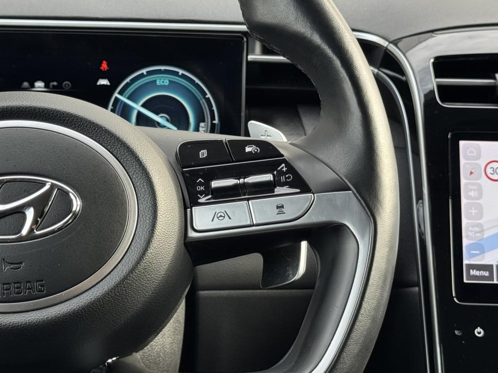 Hyundai Tucson Hybrid 1.6 t-gdi hev premium trekhaak, meest luxe uitvoering