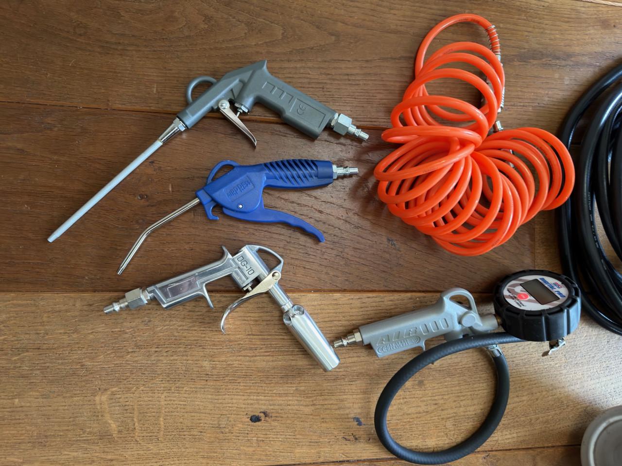 Airpress Compressor met accessoires