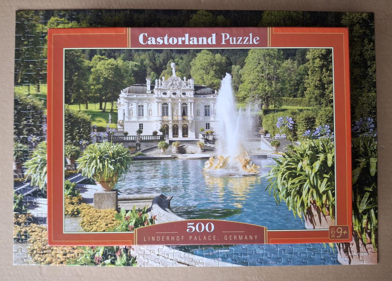 Legpuzzel: Linderhof Palace. 500 stukjes