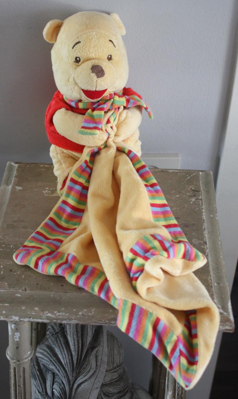 Winnie de pooh knuffel met doek