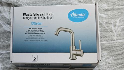 Wastafelkraan nieuw