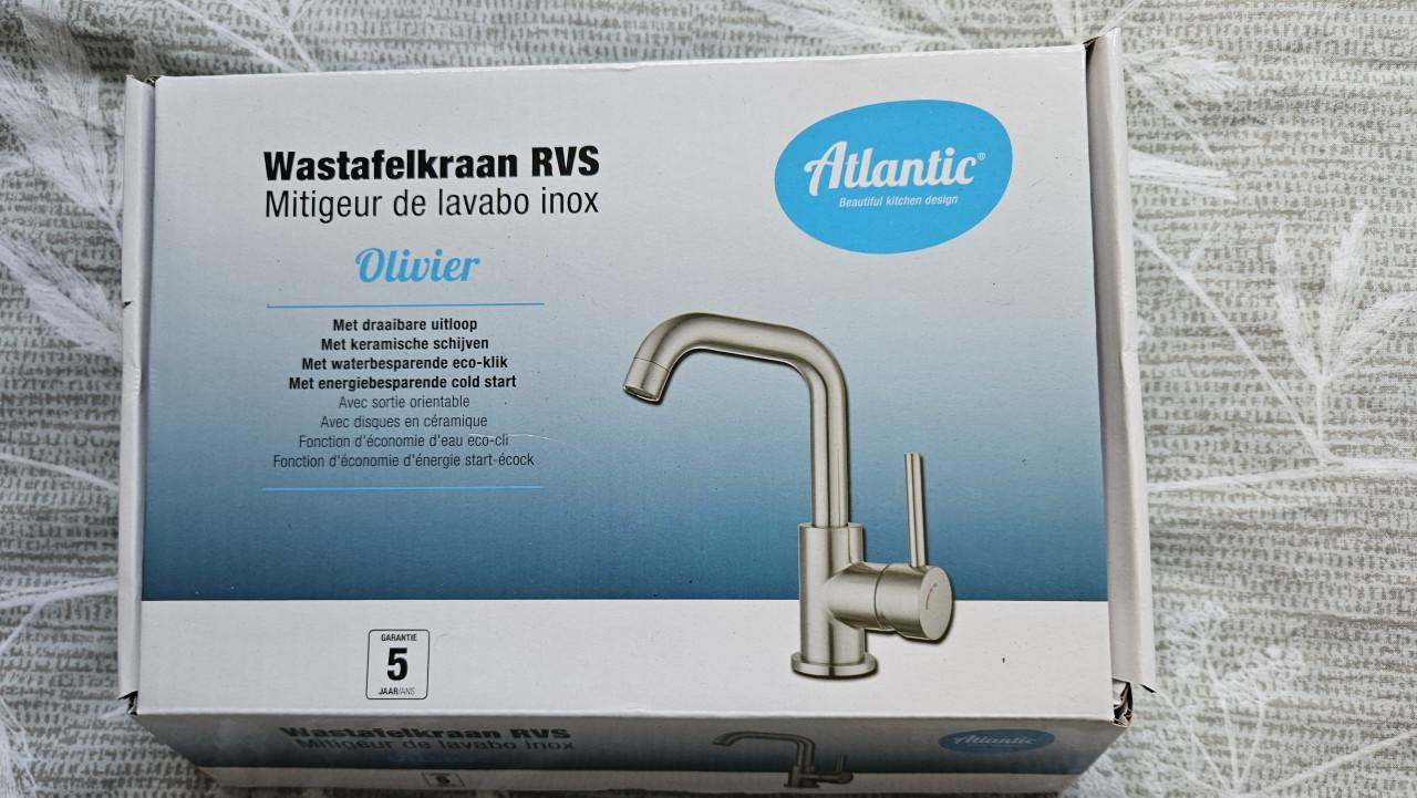 Wastafelkraan nieuw