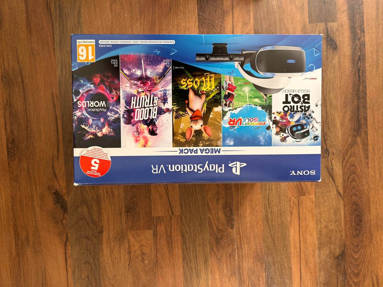 VR bril vóór PlayStation
